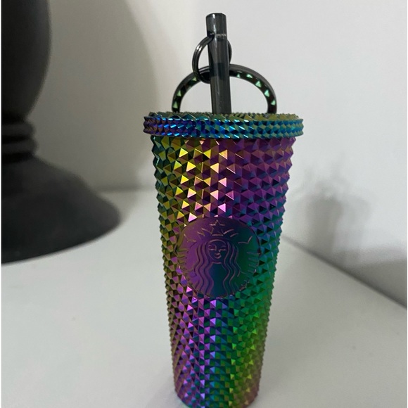 Starbucks Fall 2023 Bling Studded Cold Cup Key Chain / Christmas Ornament - Picture 3 of 5